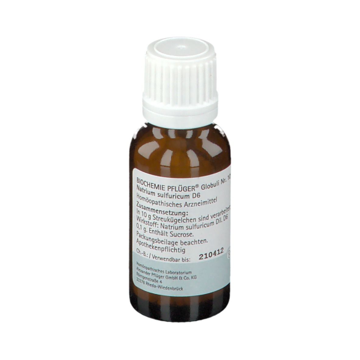 BIOCHEMIE PFLÜGER® Nr. 10 Natrium sulfuricum D6