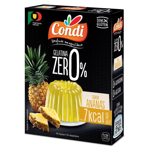 Gelatina Zero De Ananás