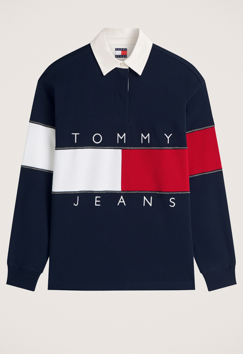 Tommy Jeans Oversized Rugby Sweater