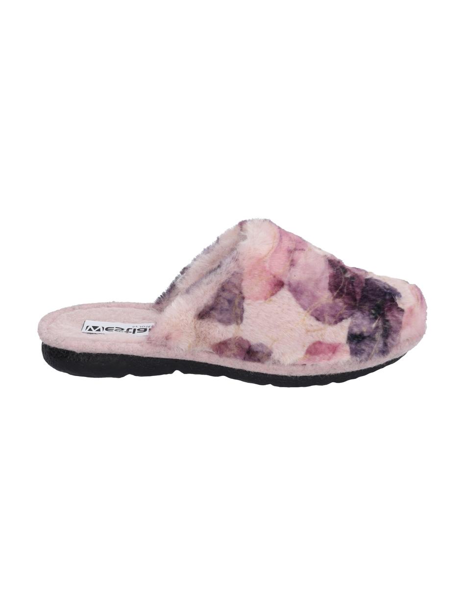 Hausschuh Lille 125, rosa-multi