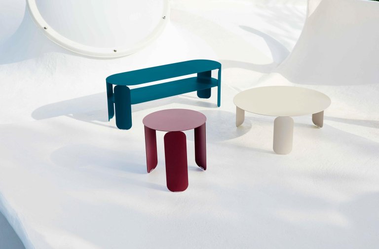 Fermob Bebop salontafel Ø 80cm Nutmeg