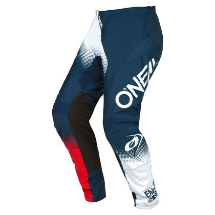 Pantalon cross O'Neal ELEMENT - RACEWEAR V.22 - BLUE WHITE RED 2023 - Bleu / Blanc
