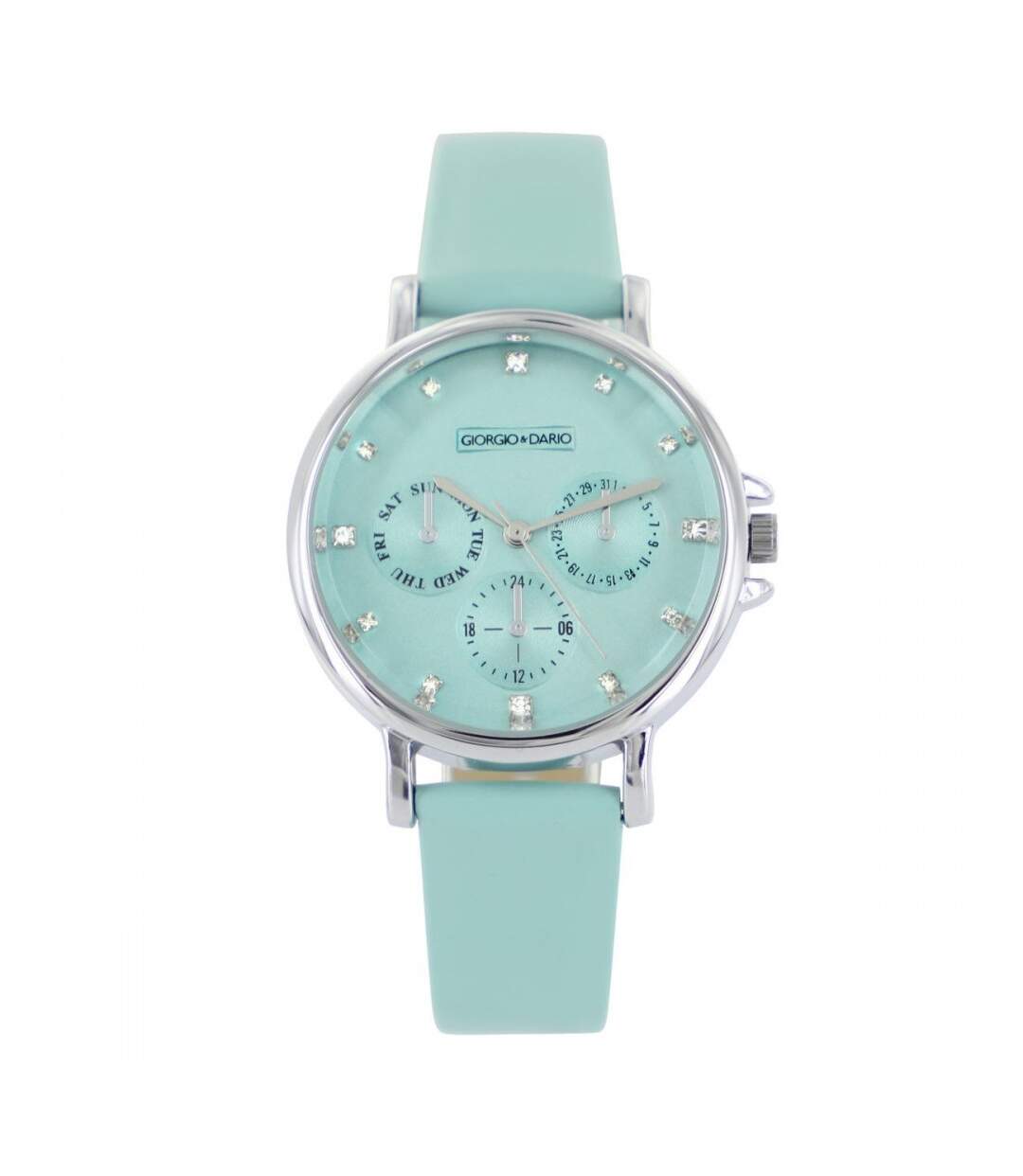 Montre Femme Effet Chrono Bleu GIORGIO