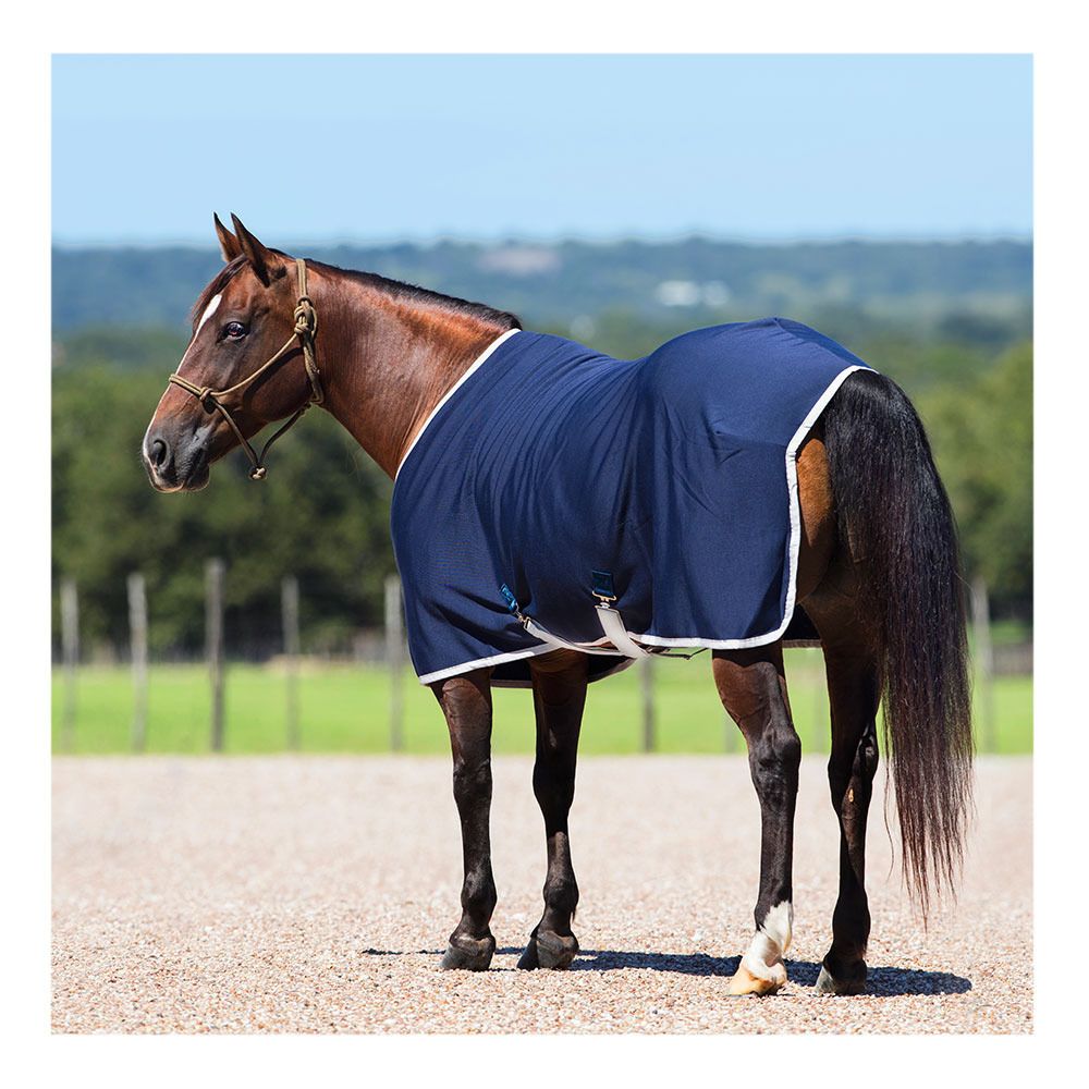 Horseware AMIGO JERSEY COOLER - Chemise séchante navy/silver