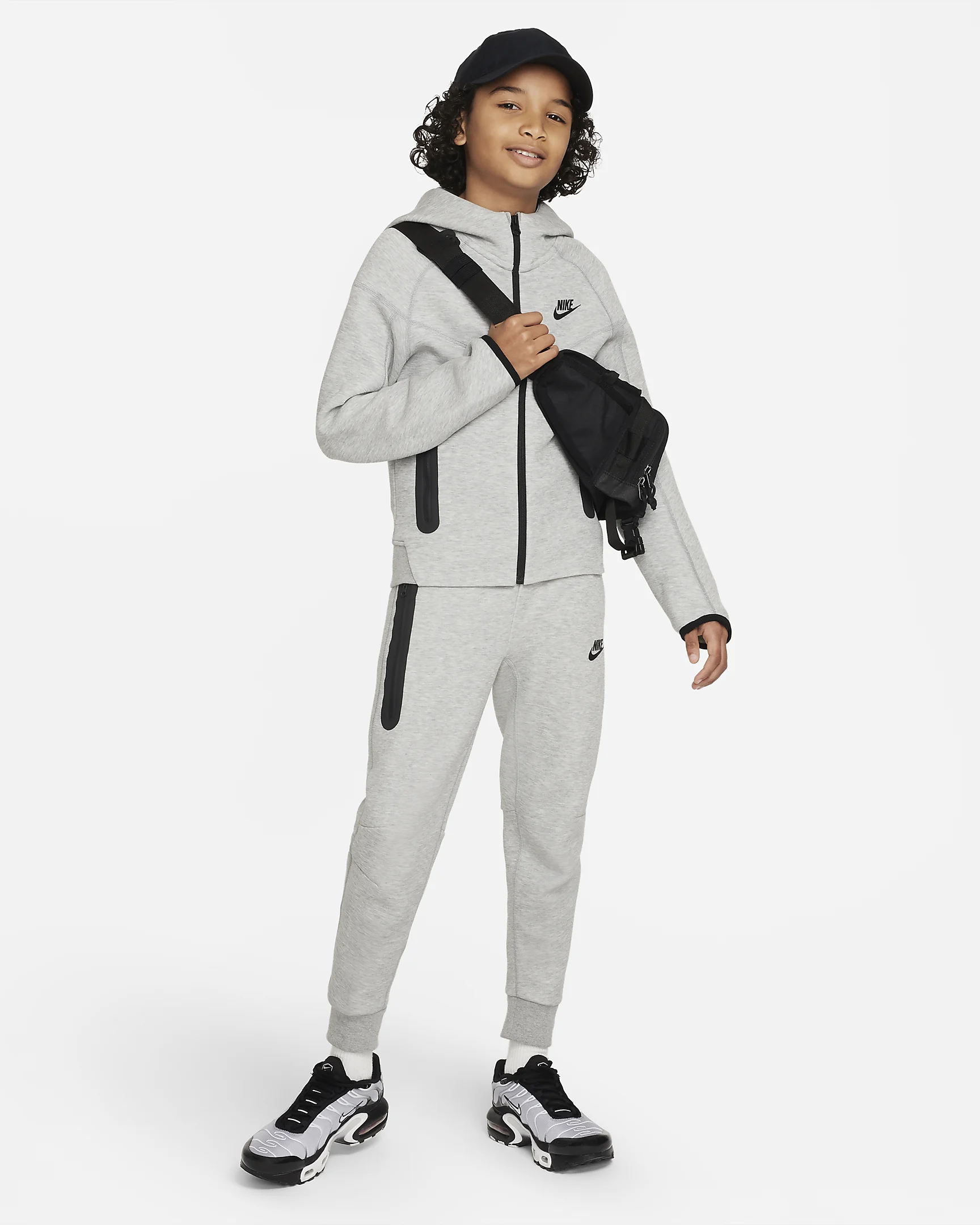 Nike Tech Fleece Trainingsjack Kids Grijs