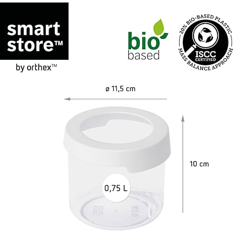 SmartStore Vision opbevaringsboks - rund (750ml)