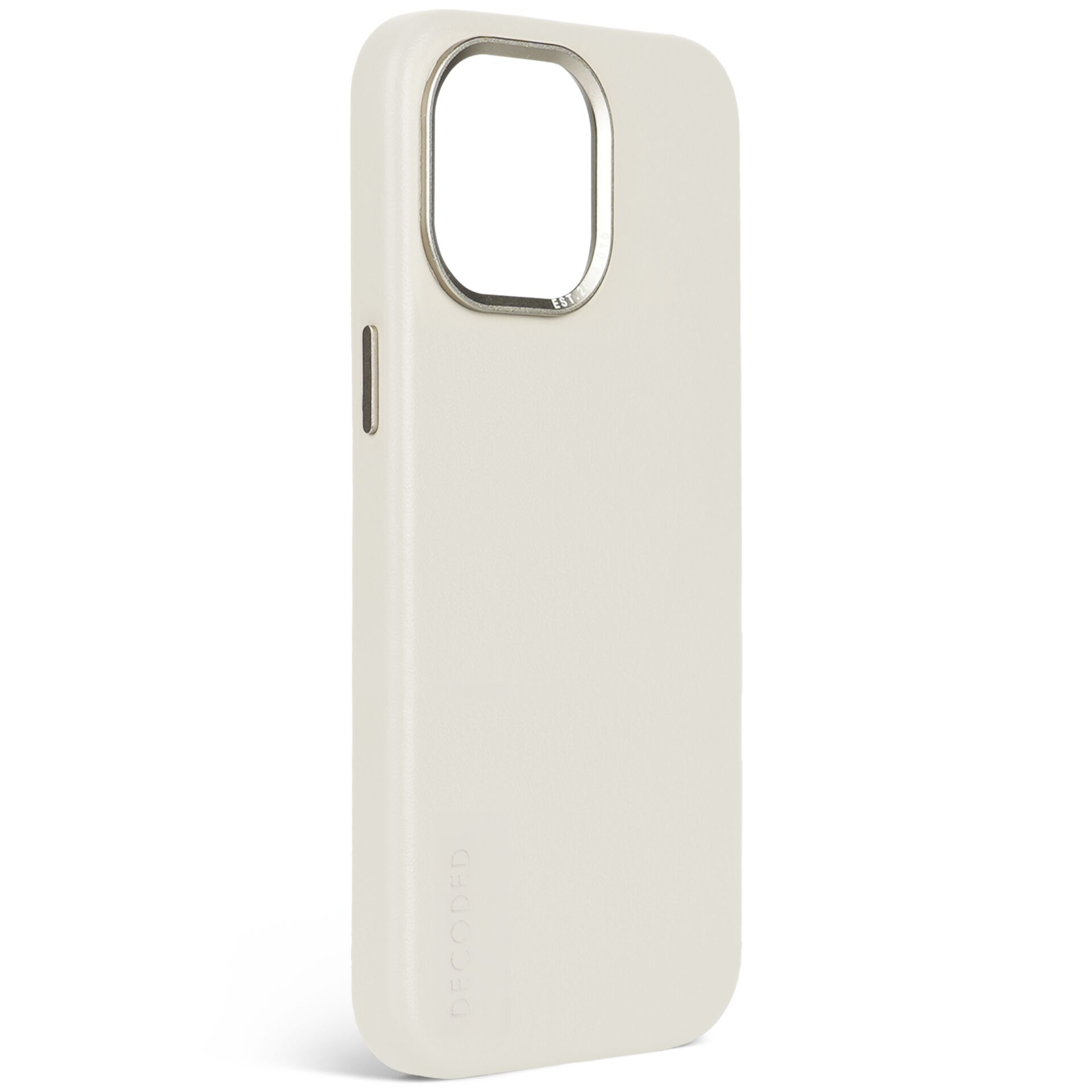 iPhone 15 Pro MagSafe Echtleder Hülle (D24IPO15PBC1CY) - Beige