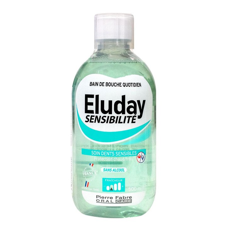 Eluday sensibilité bain de bouche 500ml
