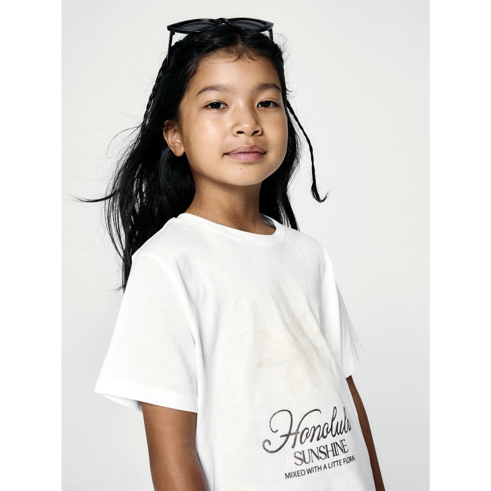 Køb Name It Bright White Nkfhadia Ss Nreg Top Box
