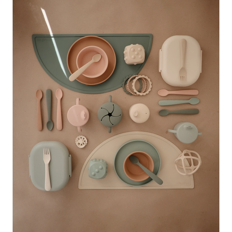 mushie Lunchbox ivory