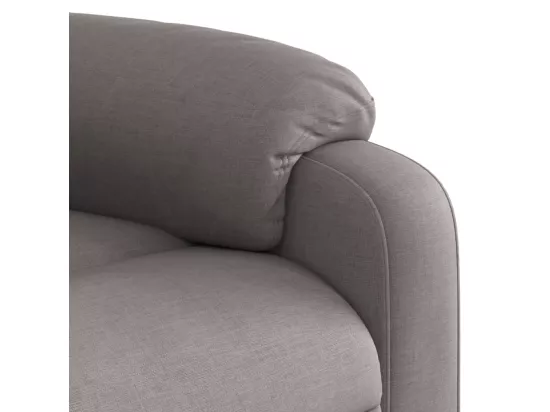 Fauteuil inclinable Taupe Tissu