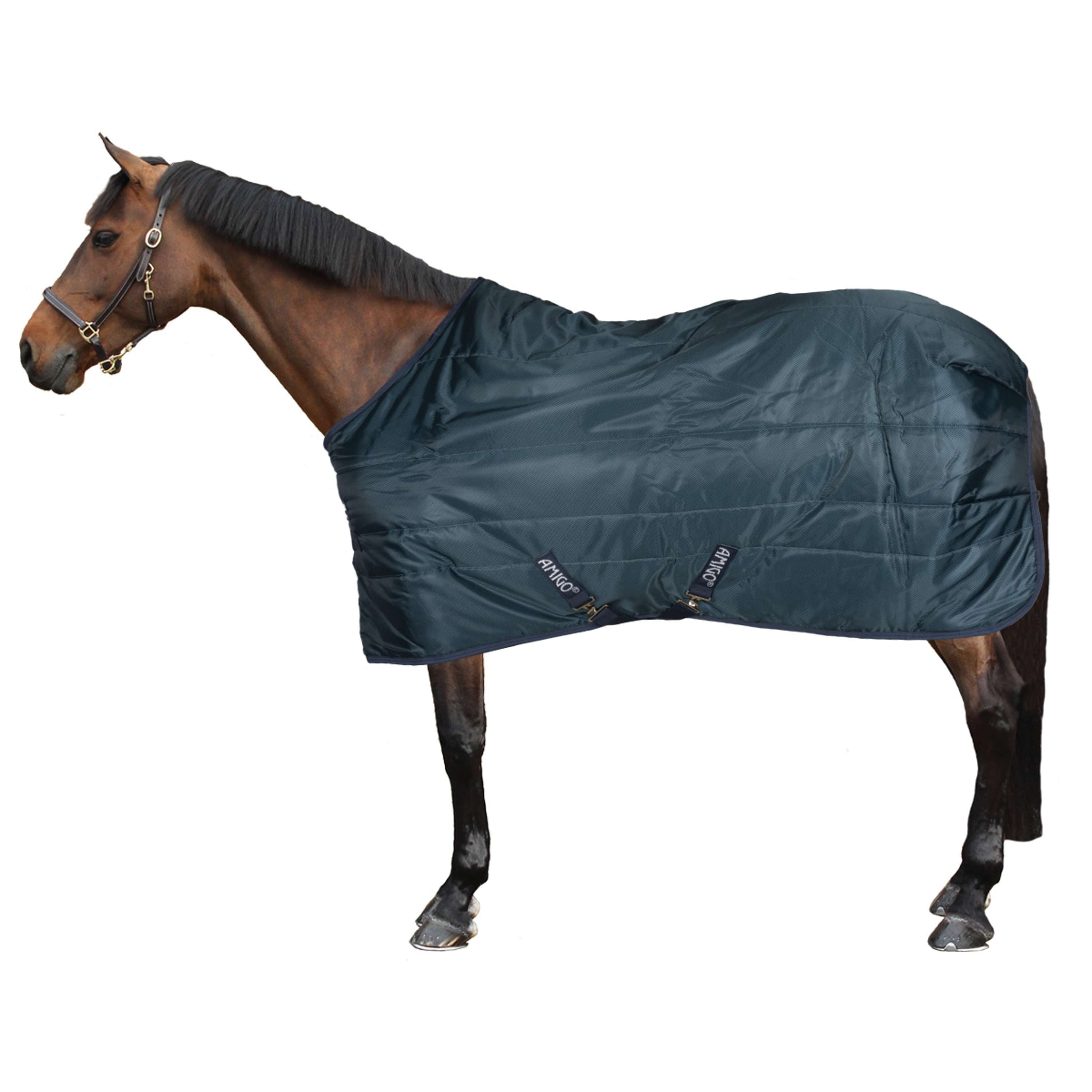 Amigo Ripstop Insulator Stable 200g Dynasty Green/Navy/Silver