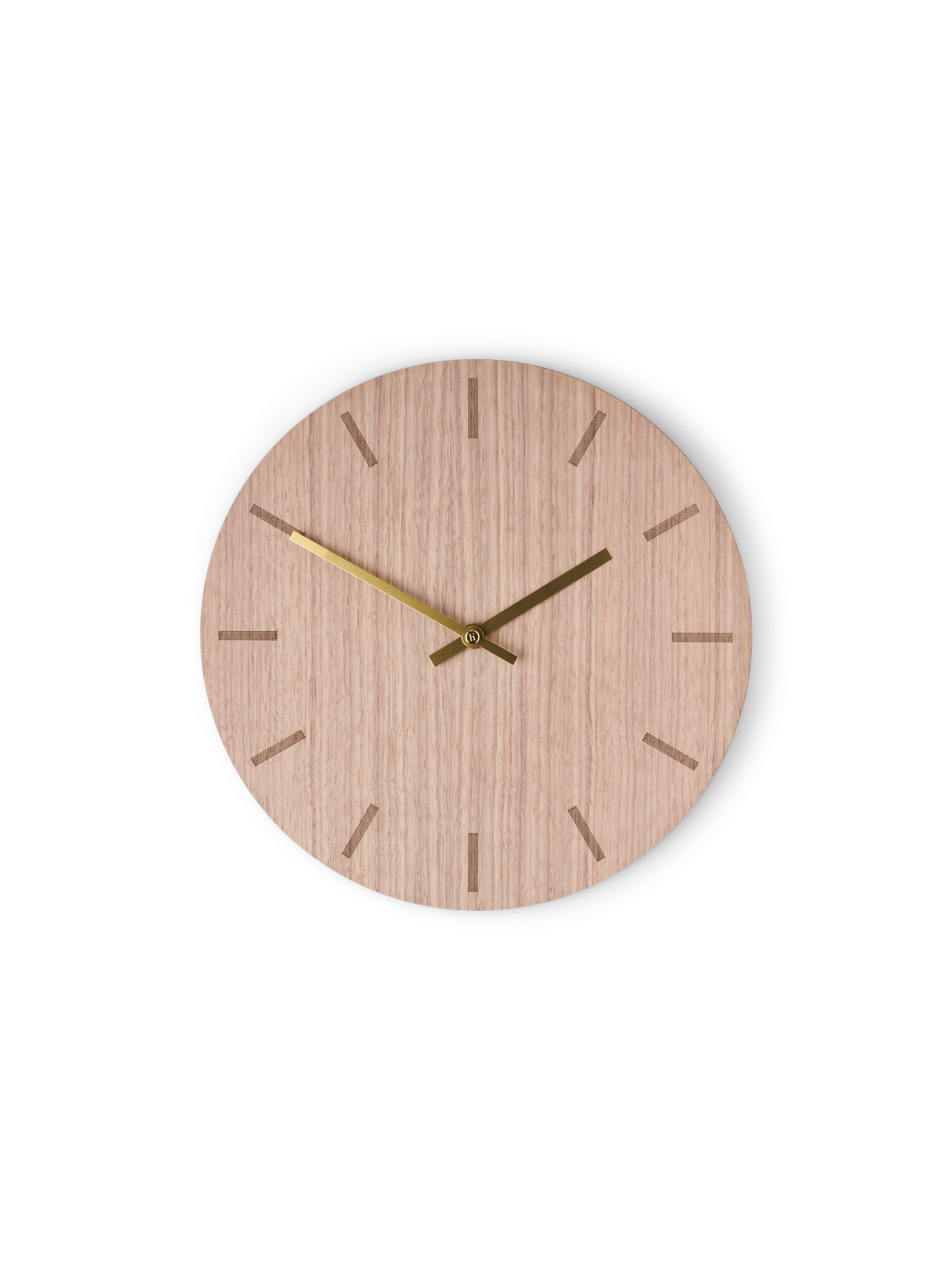 Vægur Walnut Ø28 | Valnøddefiner. Ø28. | Dark Wood | Hemverk