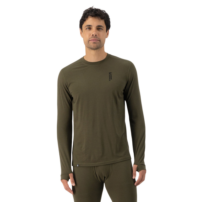 Mons Royale Herren Cascade Flex 200 Longsleeve