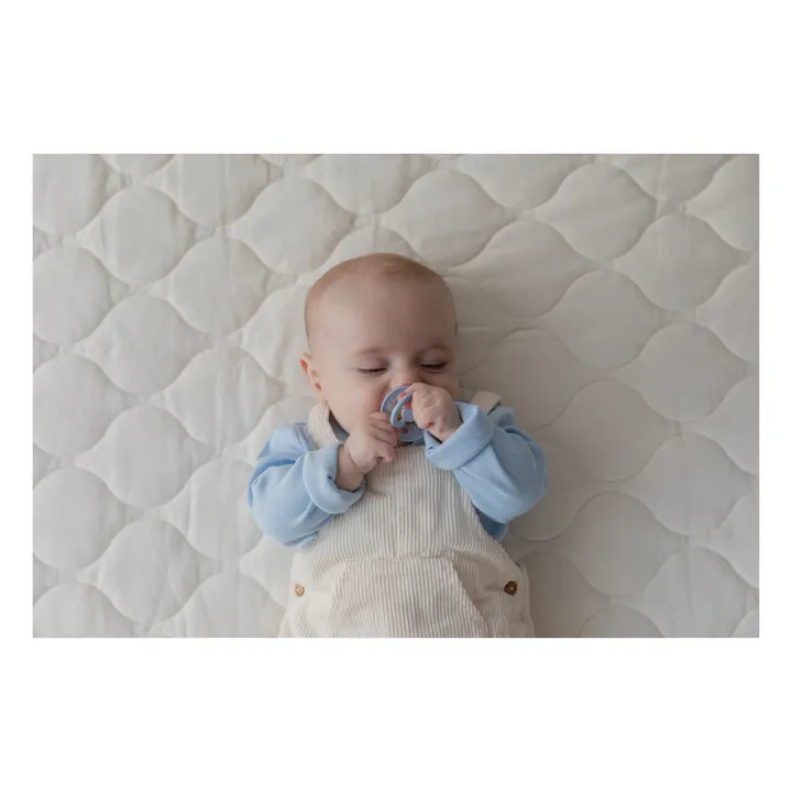 Bibs Tétines en caoutchouc naturel Bibs x Liberty - Set de 2 | Bleu ciel