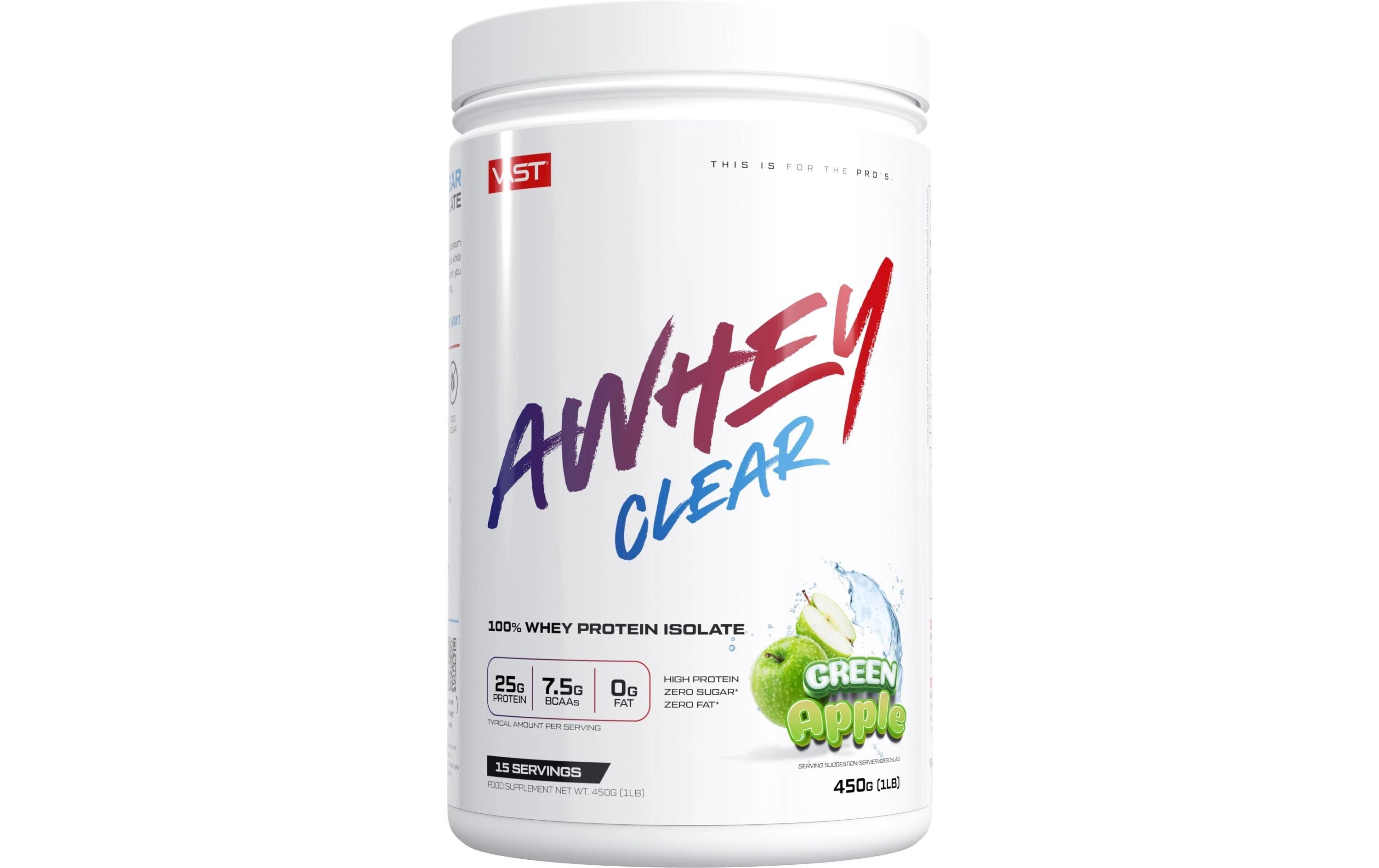 AWheyClear Dose: 450g, Green AppleProteingetränk