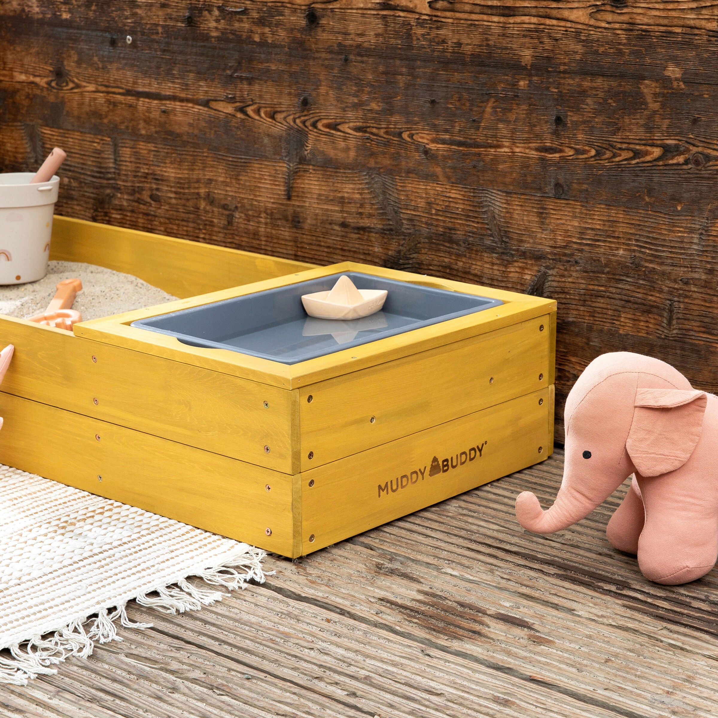 MUDDY BUDDY® Sandkasten Space Saver ocker