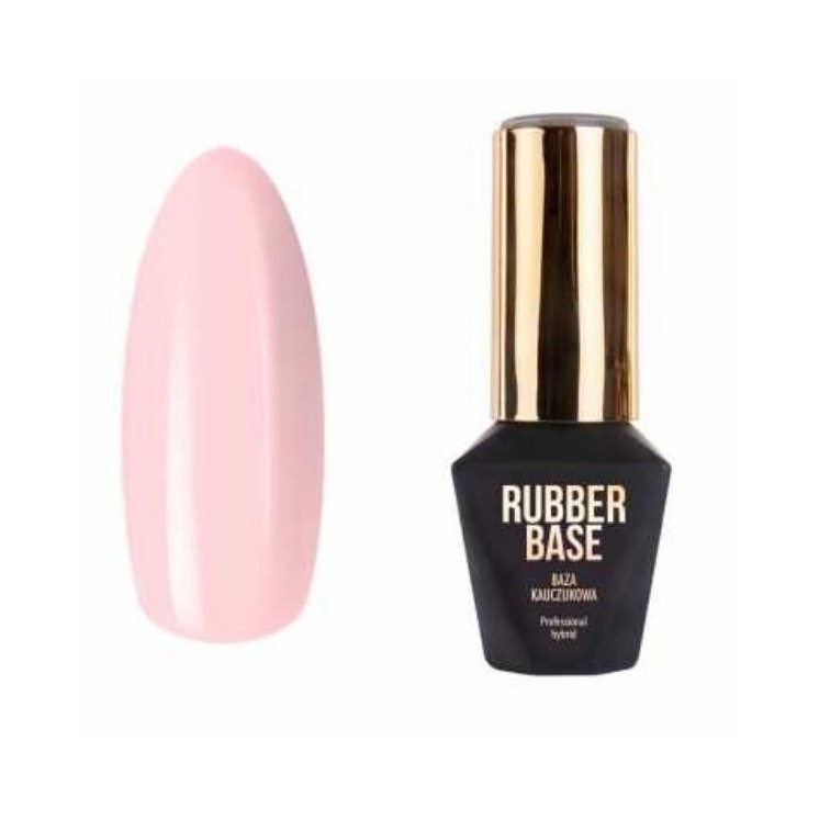 MollyLac Rubber Base Babydoll Rubber base voor hybride vernissen 10 g