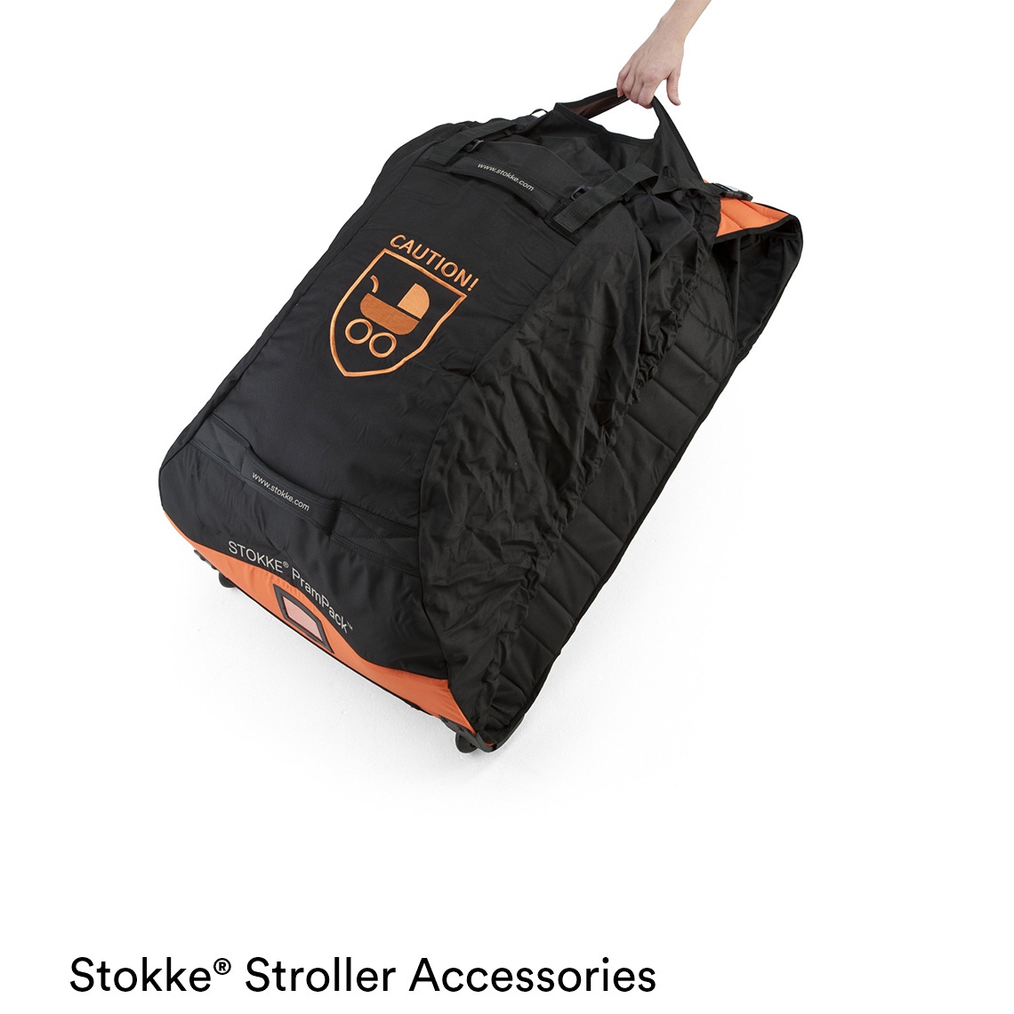 Stokke PramPack transporttas Black
