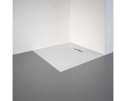 SCHULTE DWM-Tec ExpressPlus douchebak 80 x 80 x 3,2 cm wit mat structuur EP20180 70
