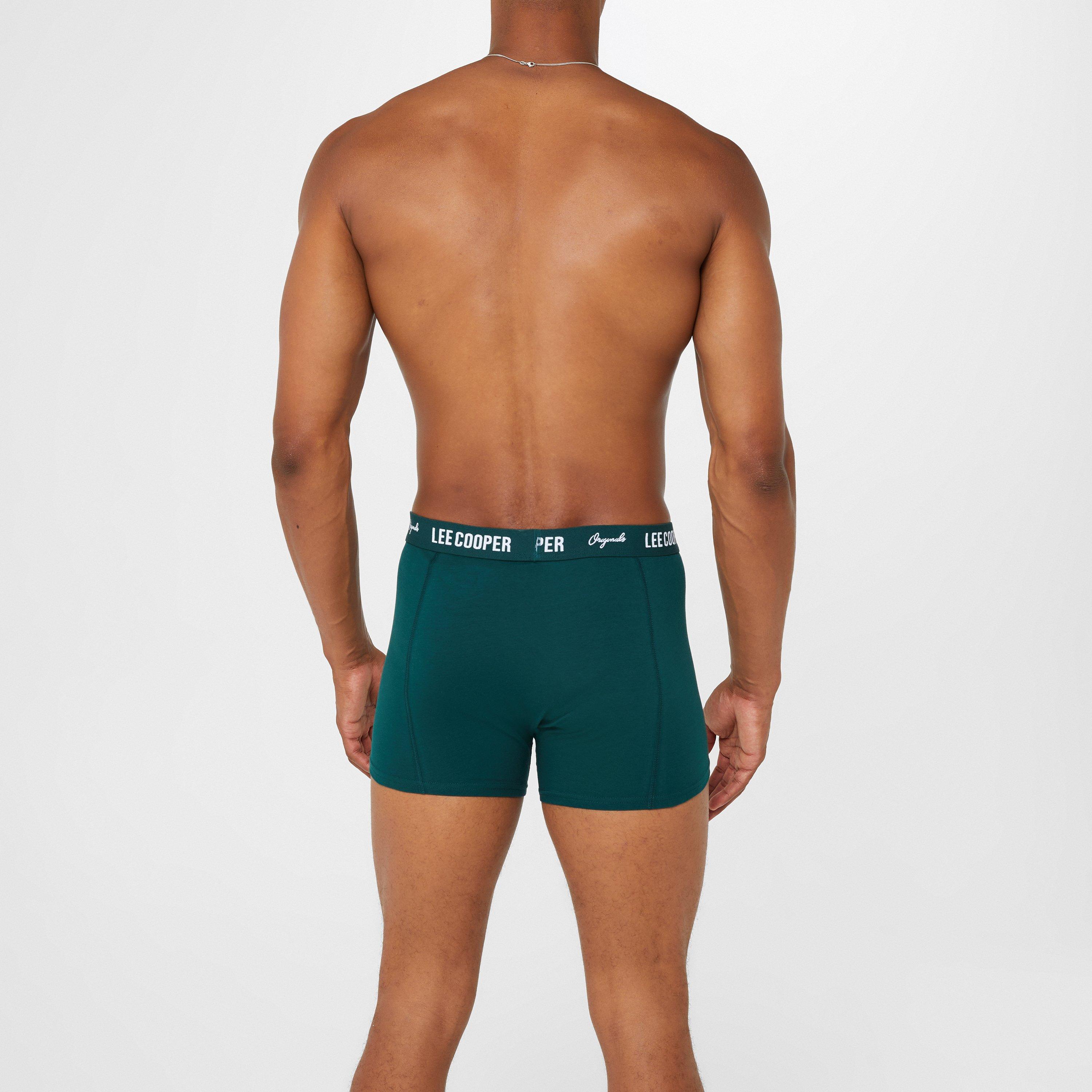 Lee Cooper Essential Mens Boxer Trunk 5-Pack