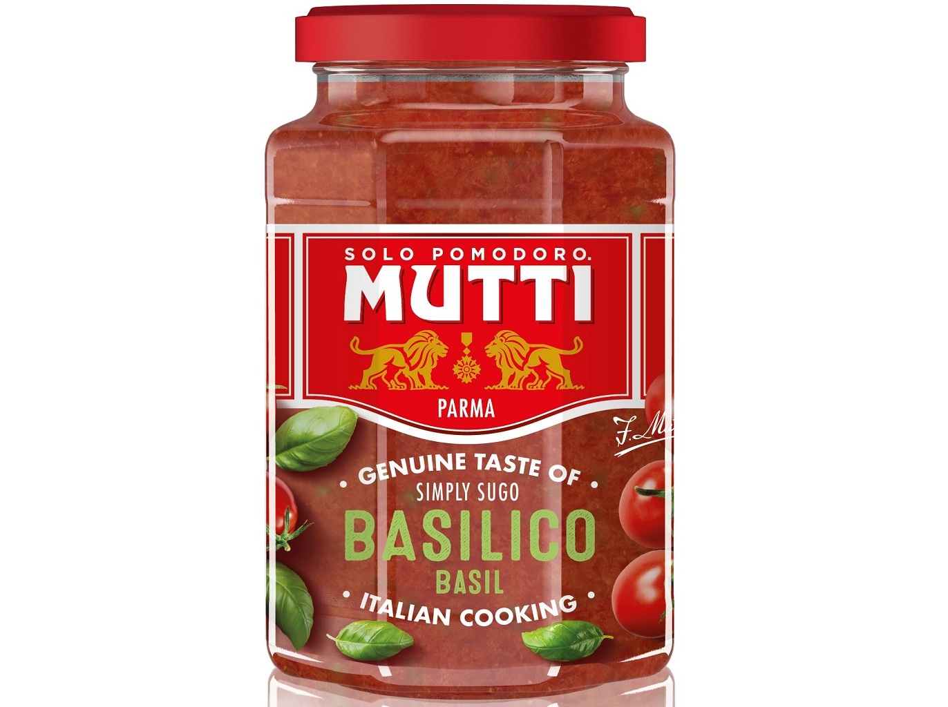 MOLHO MUTTI TOMATE COM MANJERICÃO 400G