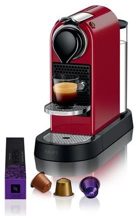 Krups - Nespresso Citiz XN7415 - Koffiecupmachine - Rood