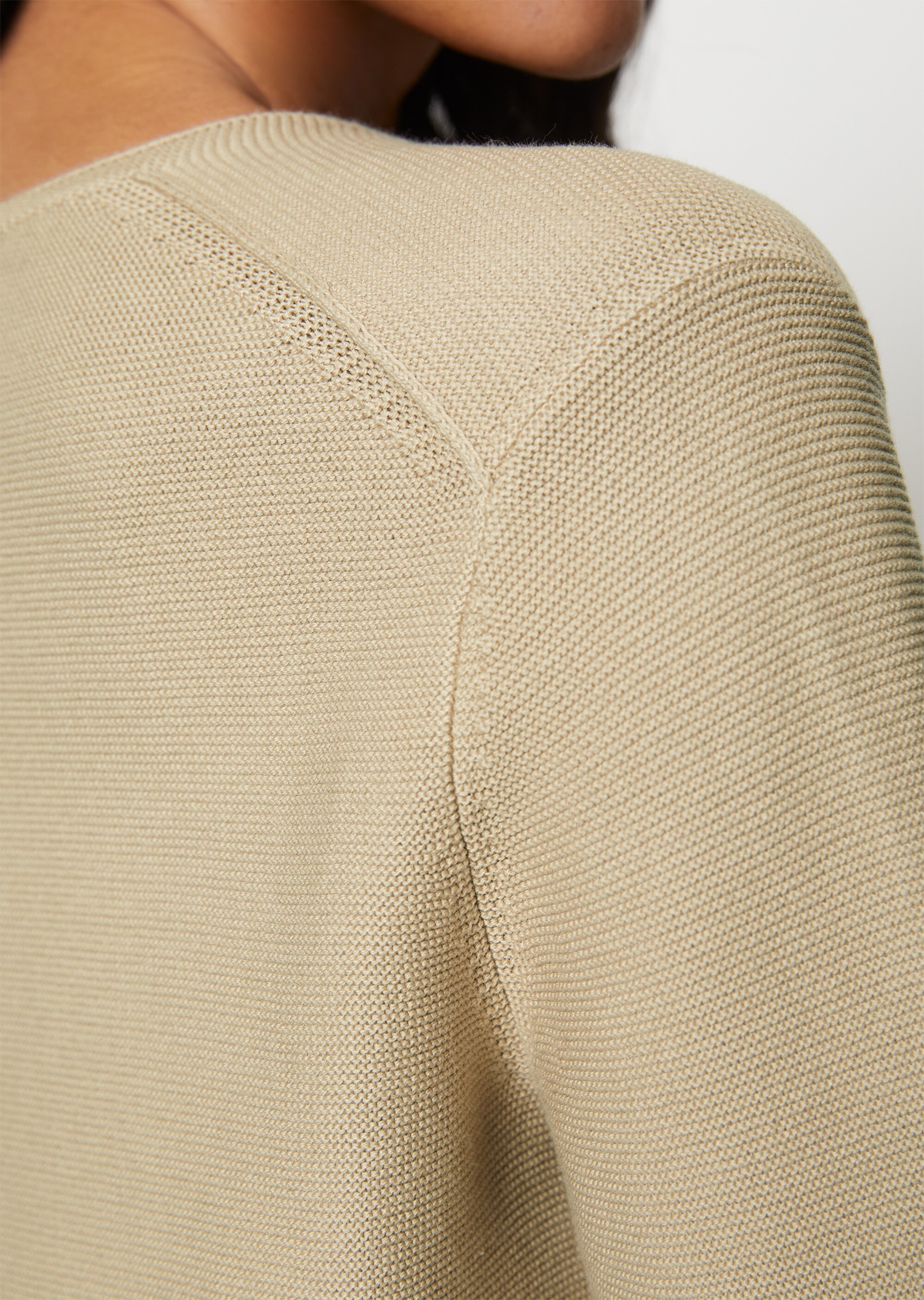 V-Neck-Pullover looseaus Organic Cotton