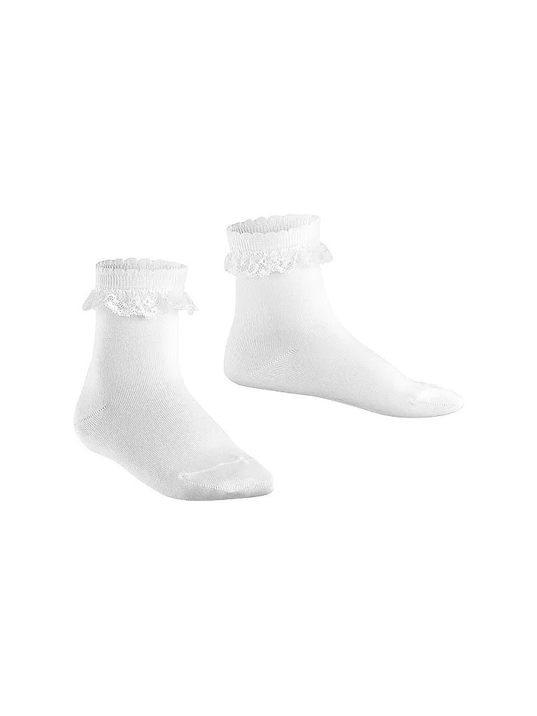 FALKE Kinder Socken white weiss