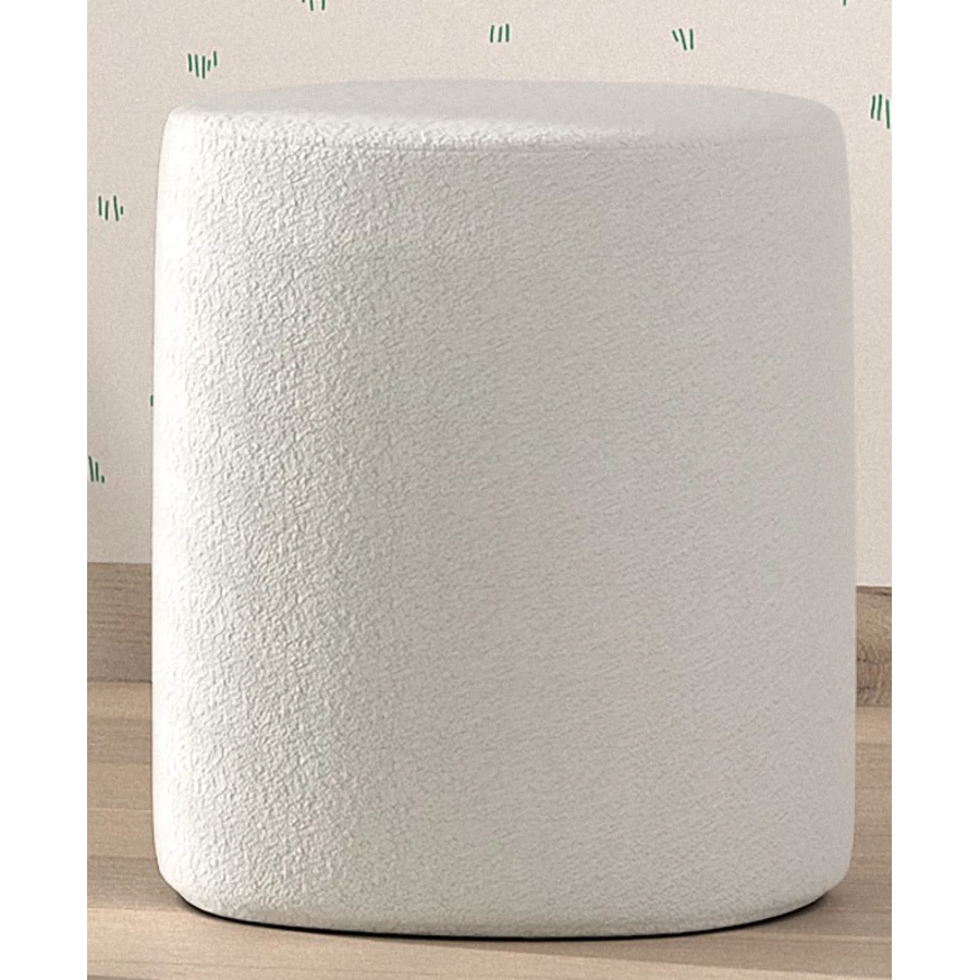 VIPACK Polsterhocker MOON weiß