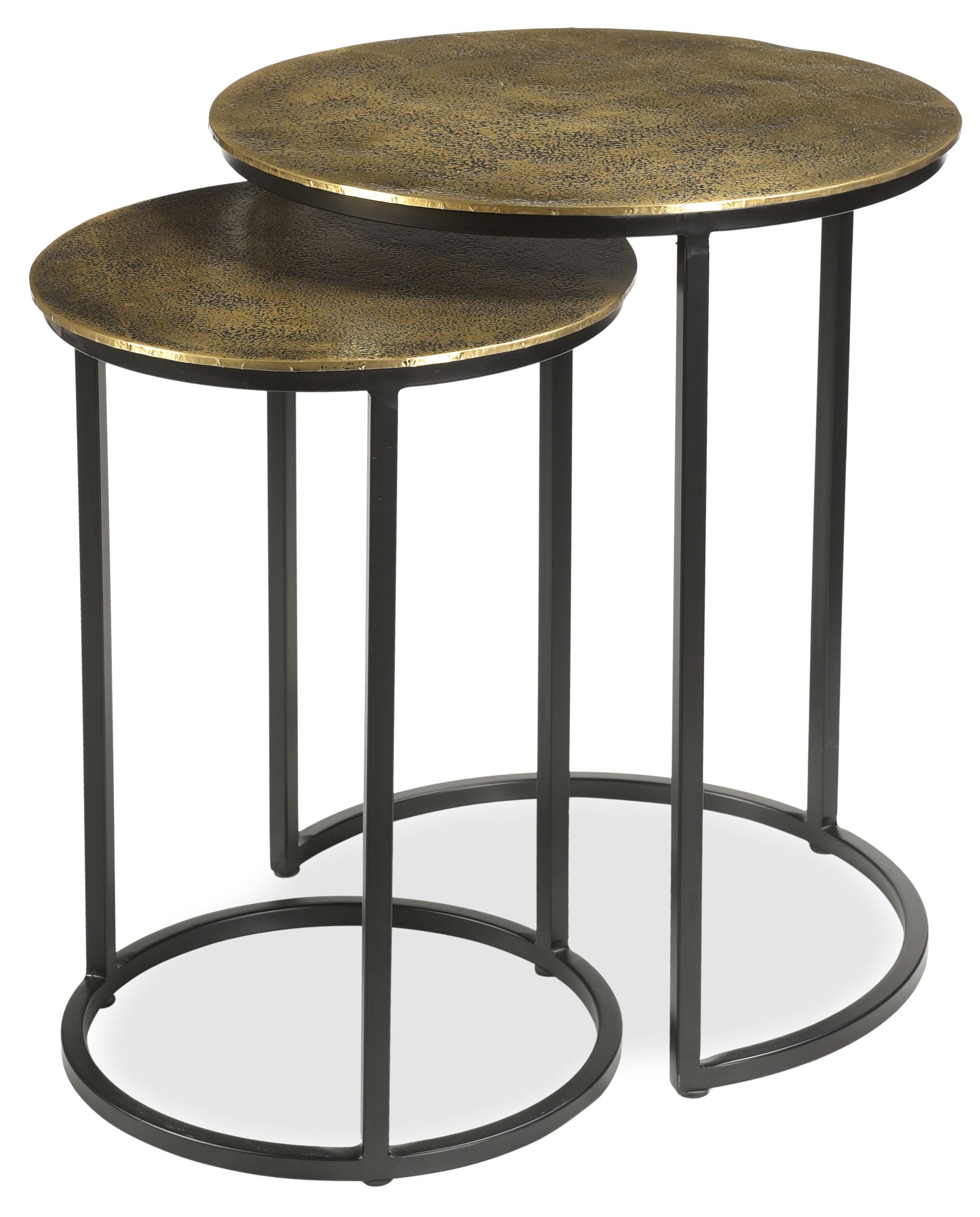 Salontafelset Cast Iron ⌀45  x H55 cm