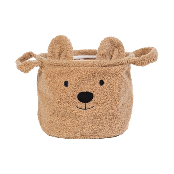 Childhome Teddy Opbergmand – 25 x 20 cm – Bruin