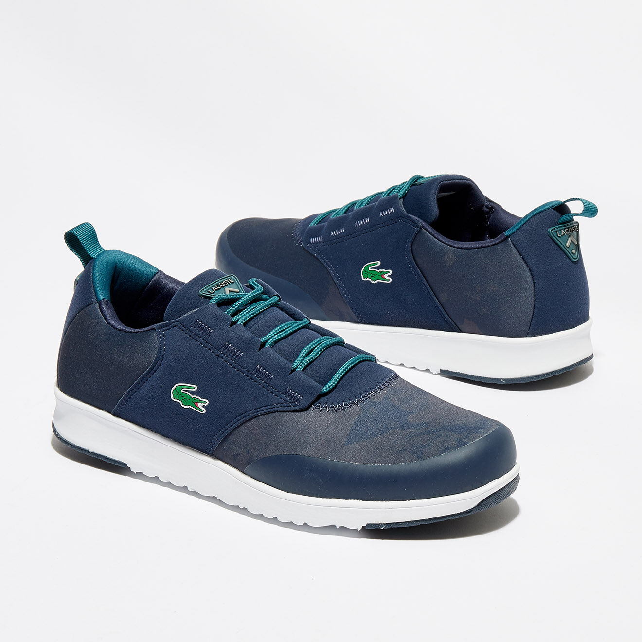 Lacoste Baskets L.Ight 317 1 bleu marine/vert