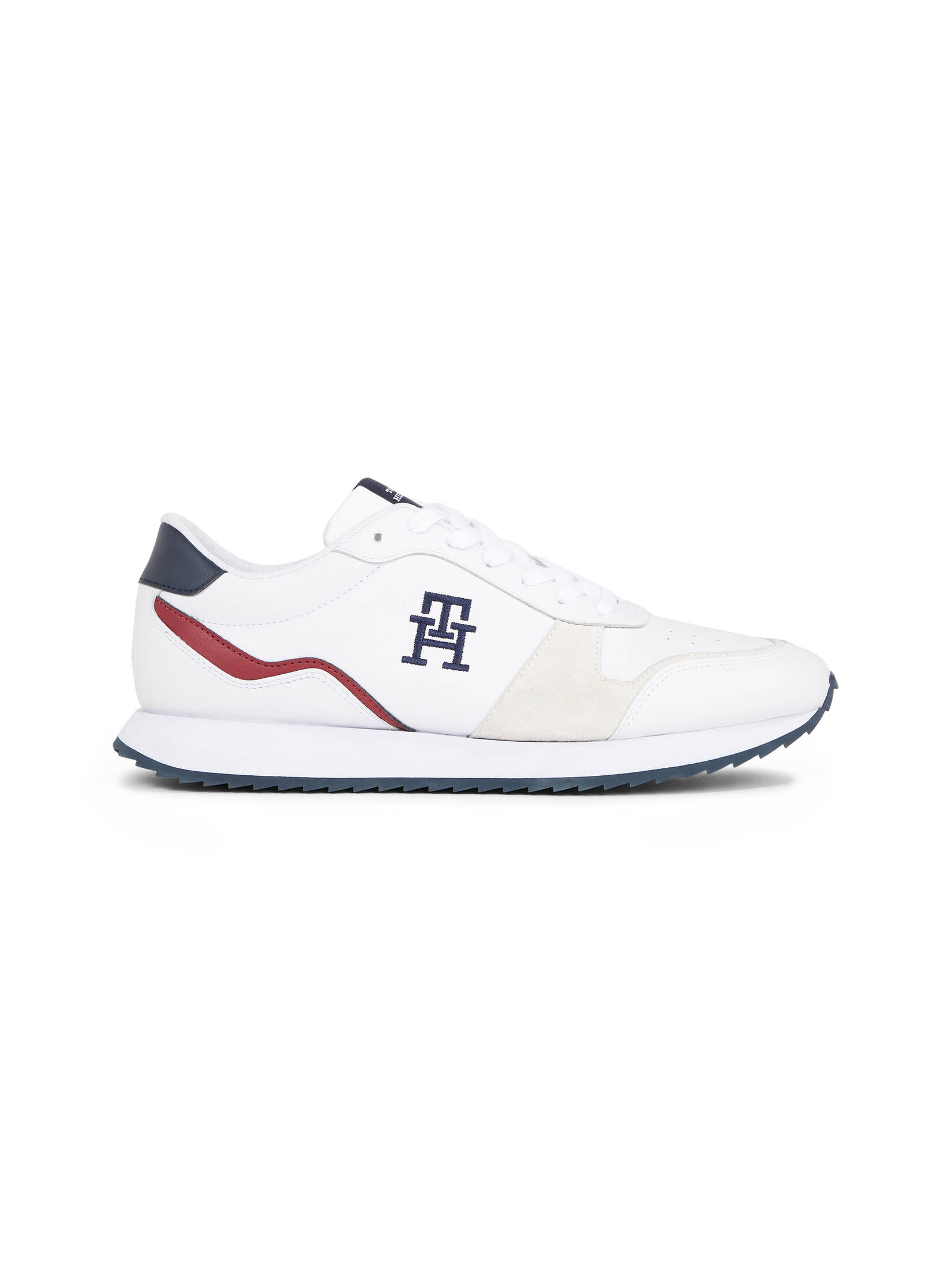 Tommy Hilfiger| Herren Sneaker RUNNER EVO aus Leder