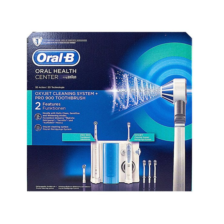 Combiné dentaire Oxyjet + brosse à dents Pro 900