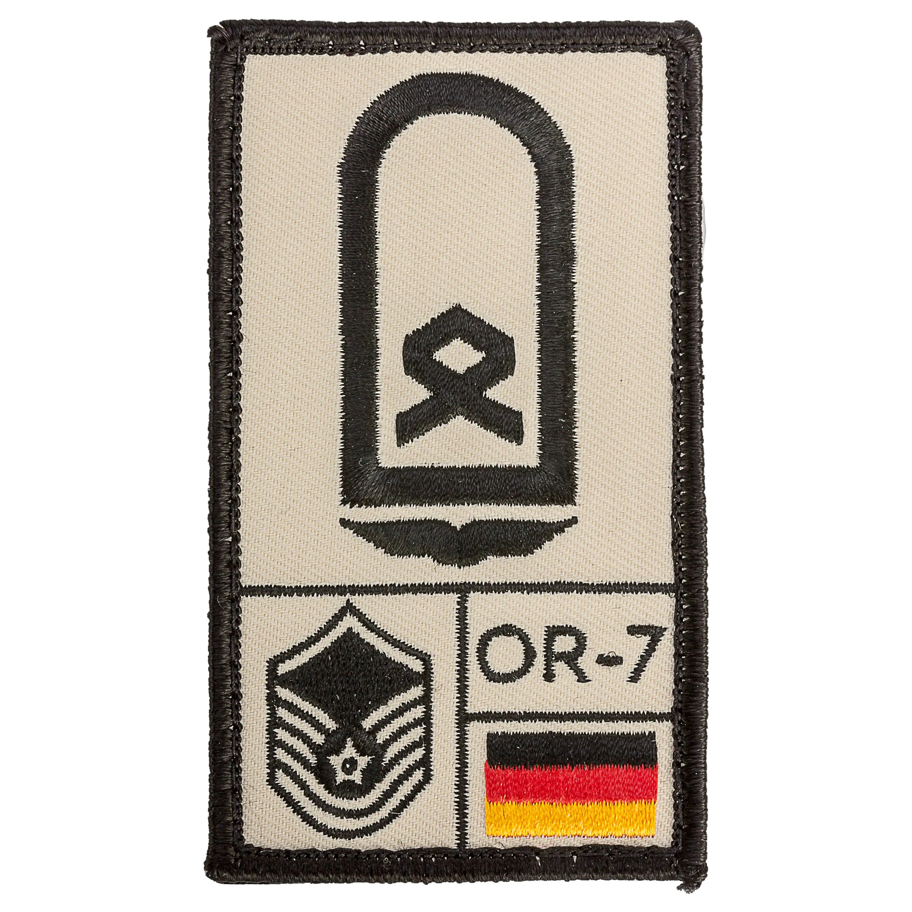 Café Viereck -  Rank Patch Hauptfeldwebel Luftwaffe