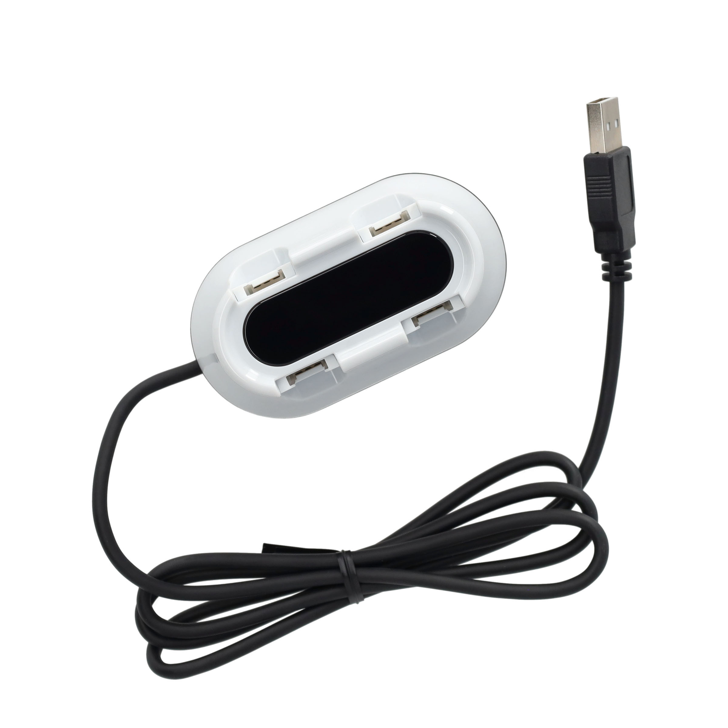 Charging Shuttle 4-fach USB Akku Ladegerät für Nintendo Switch / OLED Joy-Con Controller (500-188-EU) - Weiss