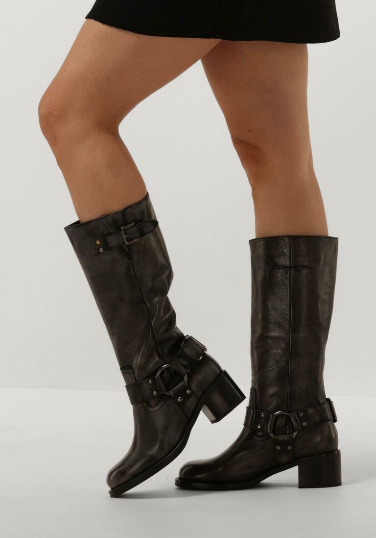 BRONX zwarte bronx biker boots new-cameros 14291-a
