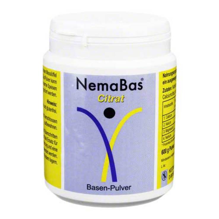Nemabas Citrat Pulver, 600 g