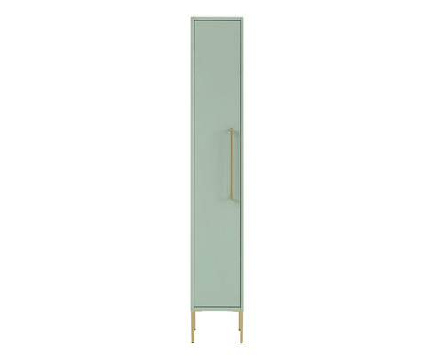 Highboard van Möbelpartner Sarah, BxHxD 25x154,7x30 cm, mint