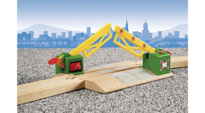 BRIO World 33750 Magnetisk Jernbaneovergang/Kryss