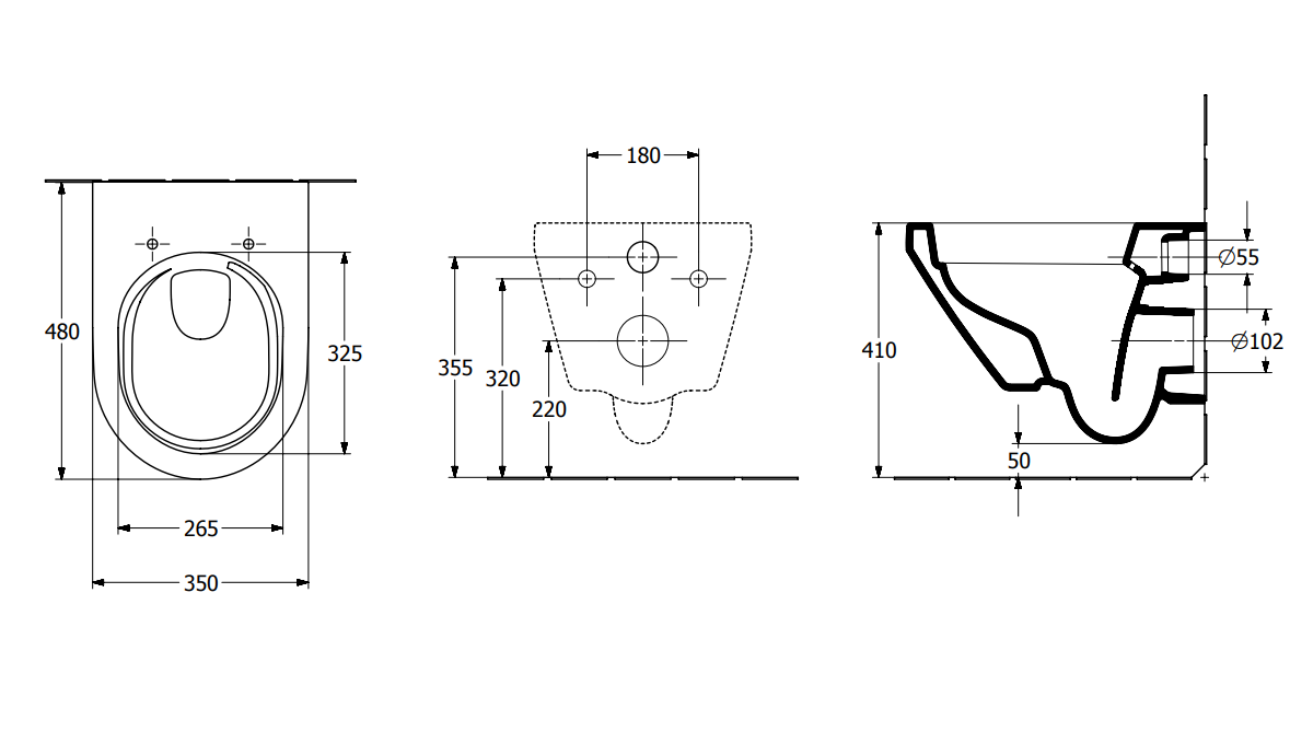 Villeroy & Boch Architectura compact randloos toilet CeramicPlus met TwistFlush rond wit glans