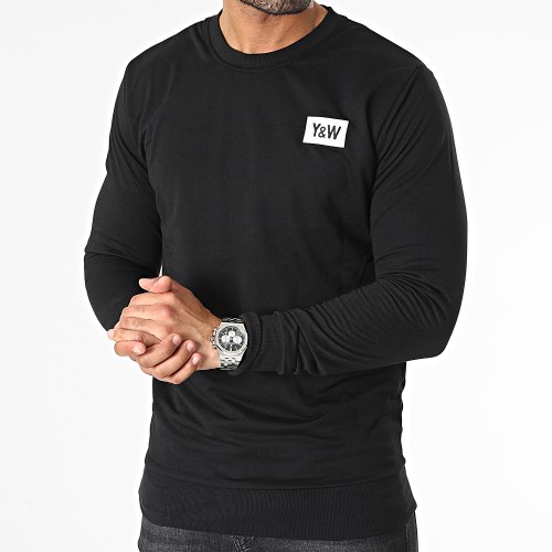 Sweat Crewneck Skullz Noir Réversible