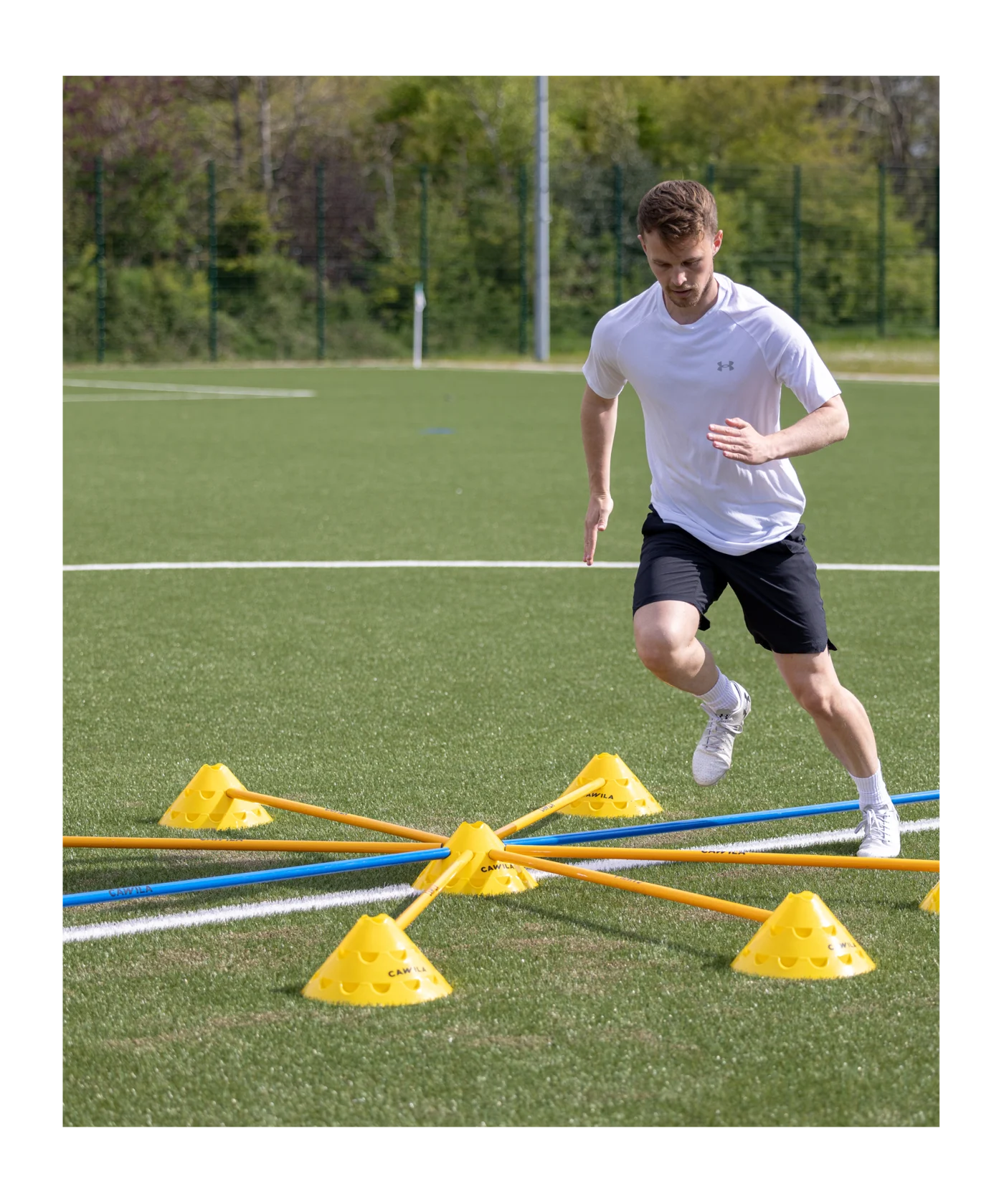 Cawila Trainingsstange L Blau