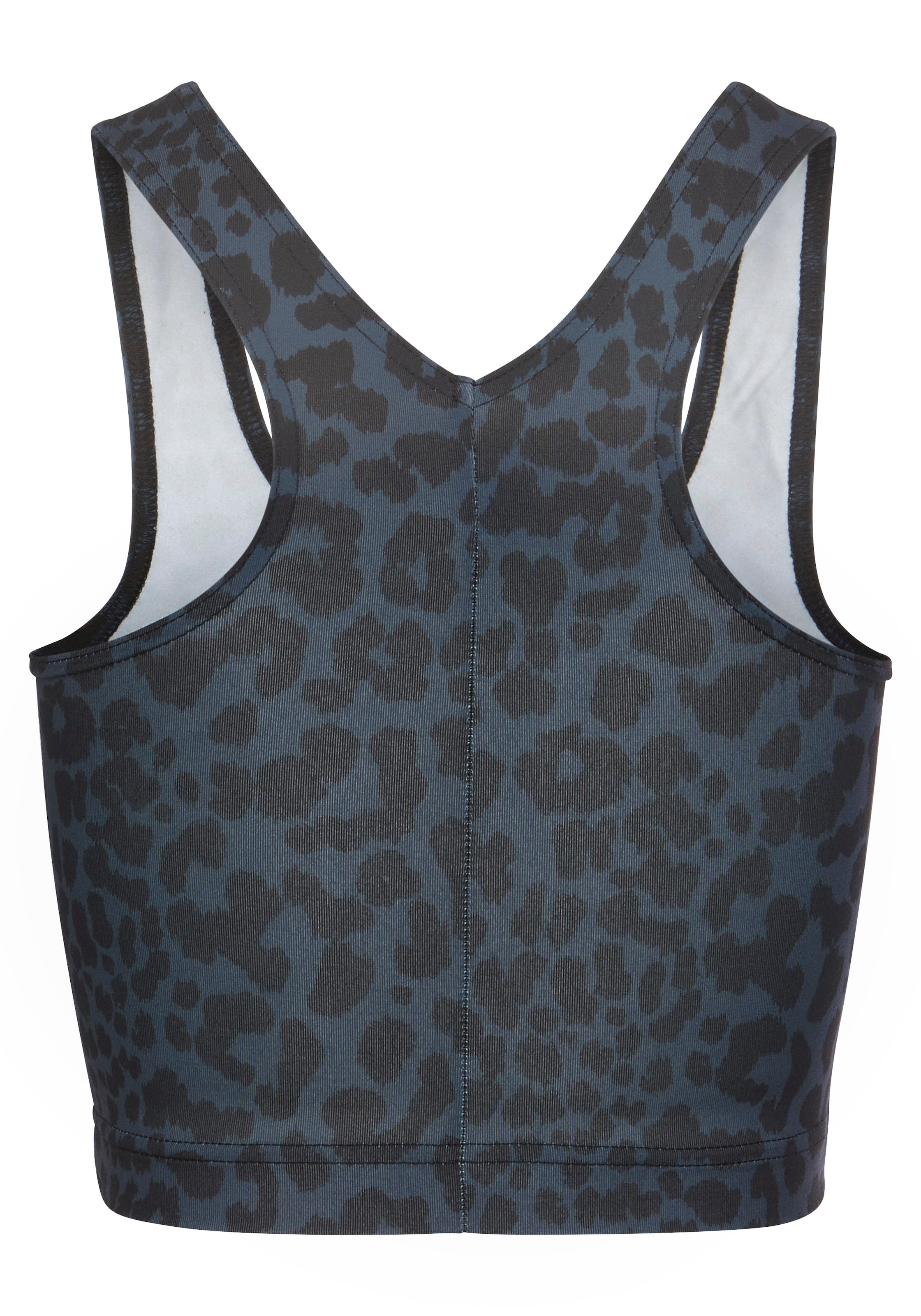 LASCANA ACTIVE Funktionsshirt mit Leo Muster und breite Träger