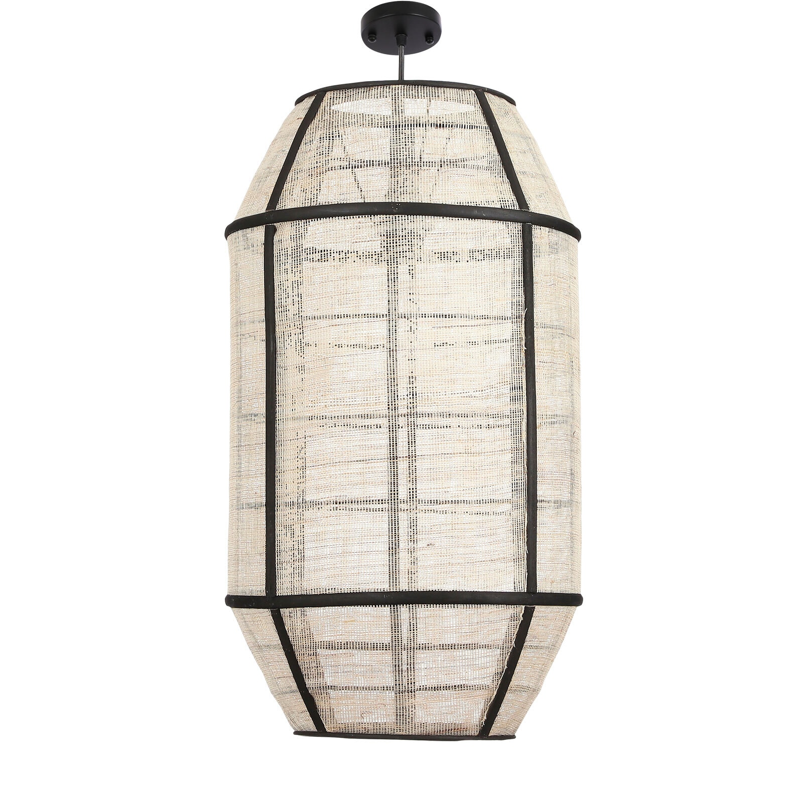 MICA DECORATIONS Pendelleuchte PELLA offwhite