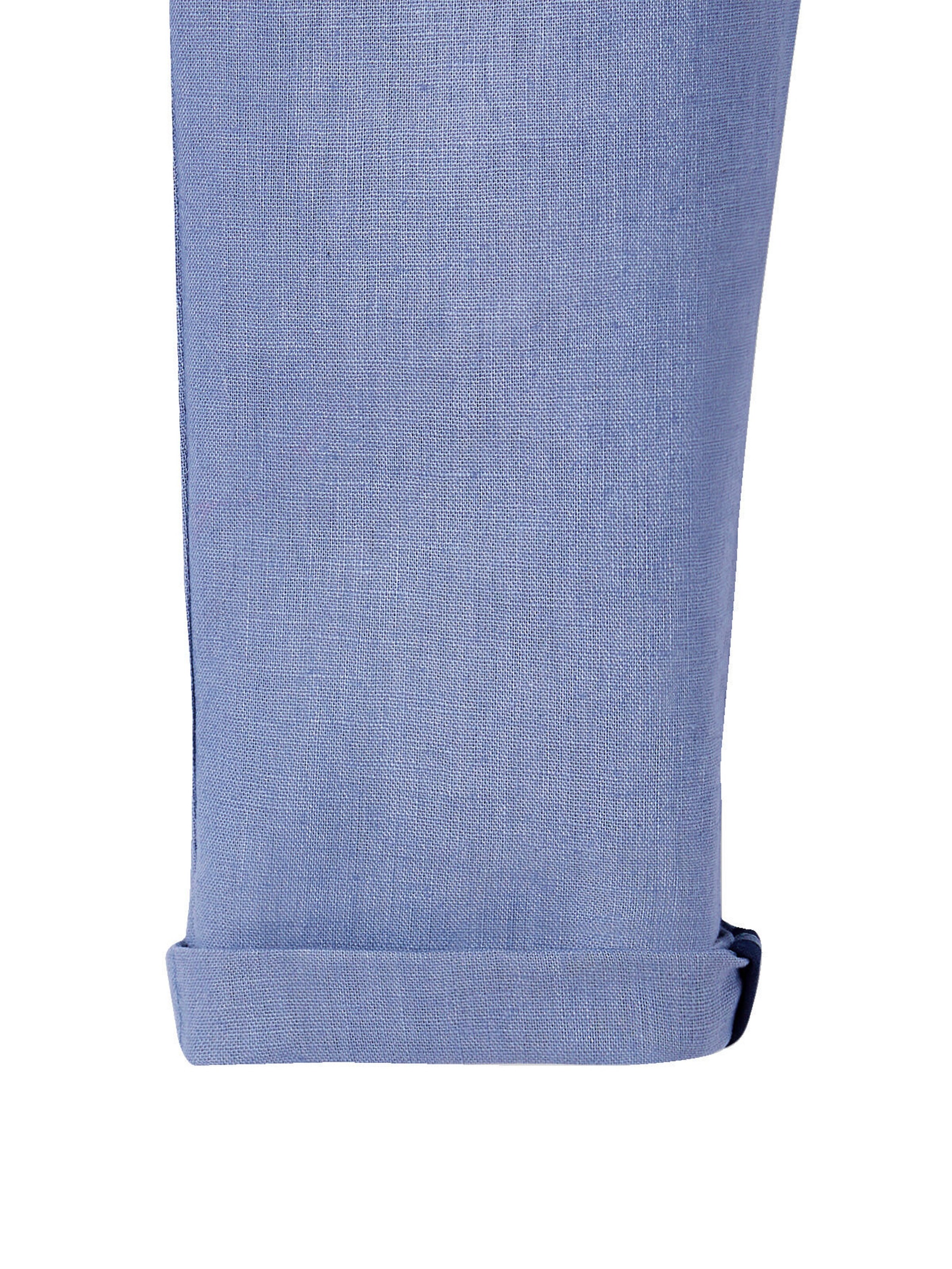 Vertbaudet Festliche Jungen Chinohose, Bundweite verstellbar blau