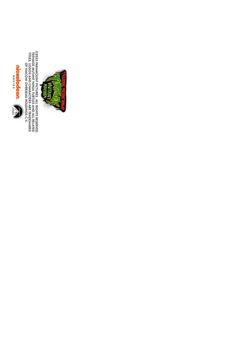 Teenage Mutant Ninja Turtles | Verjaardagskaart | Mutant Mayhem | Met naam