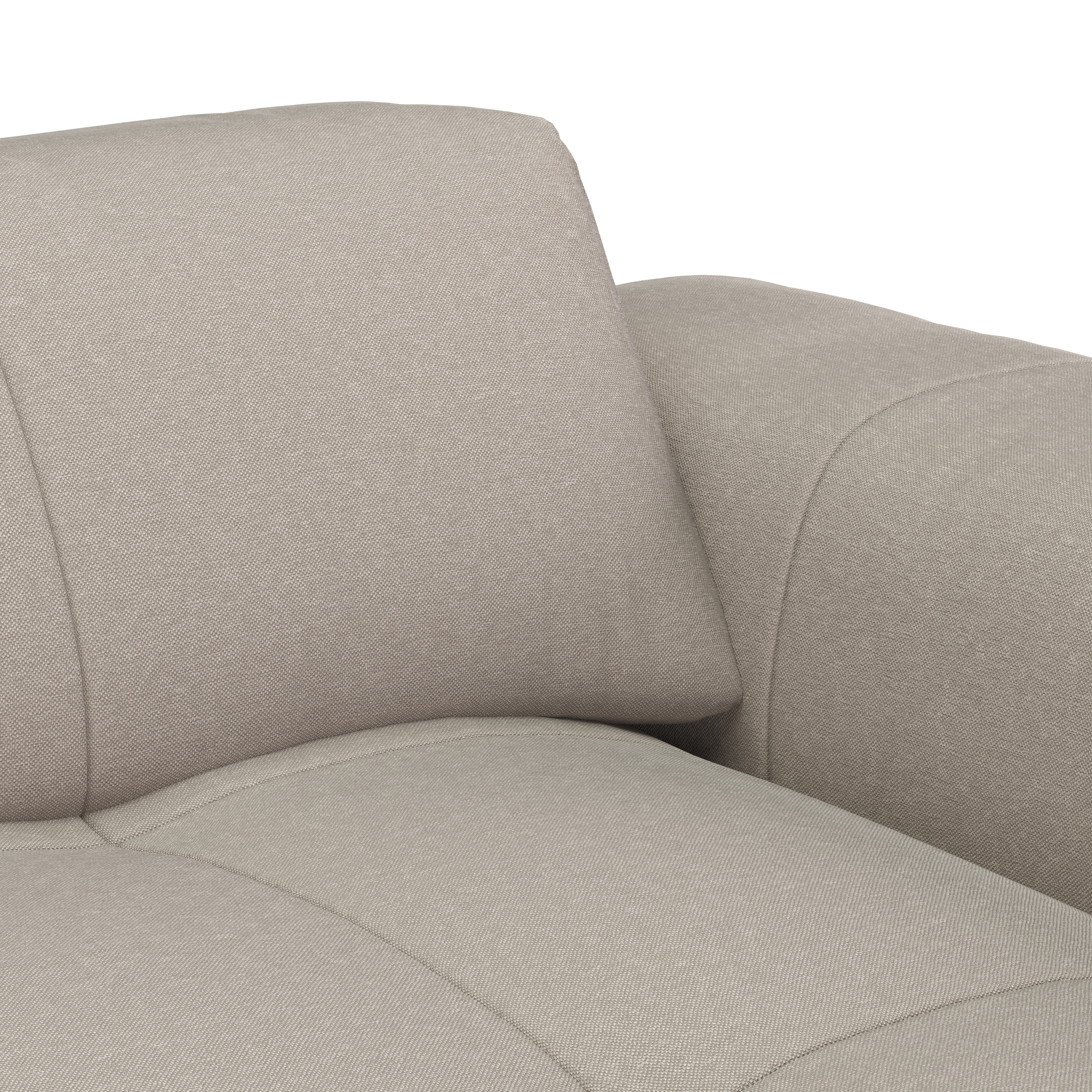 Ecksofa BONNIE rechts beige