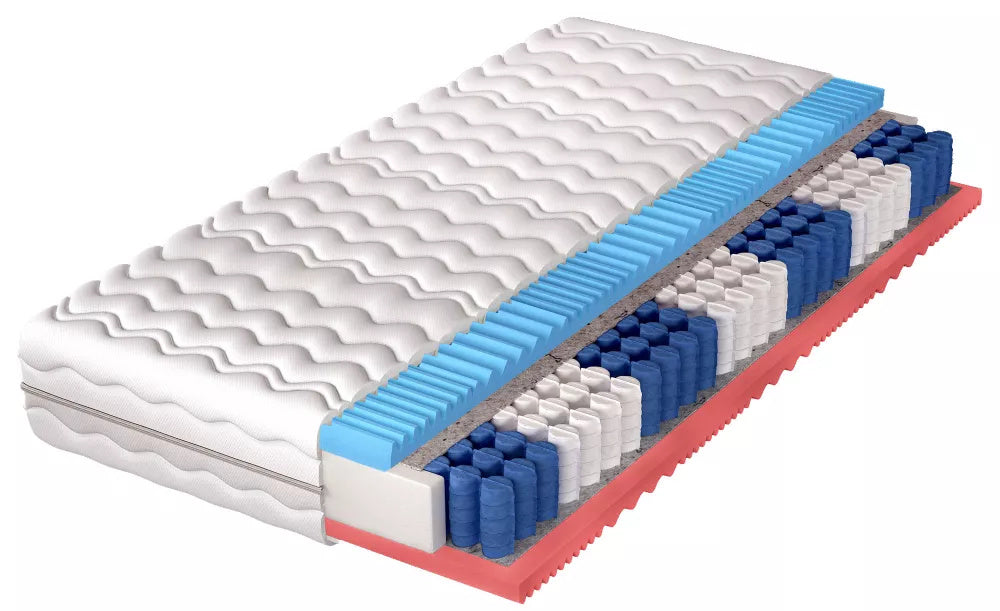 Trae Mobler Hardes 180 x 200 cm Dubbelzijdig Pocketvering Matras